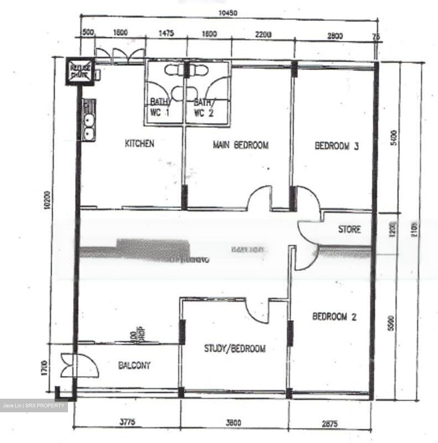 Blk 223 Simei Street 4 (Tampines), HDB 5 Rooms #447243951